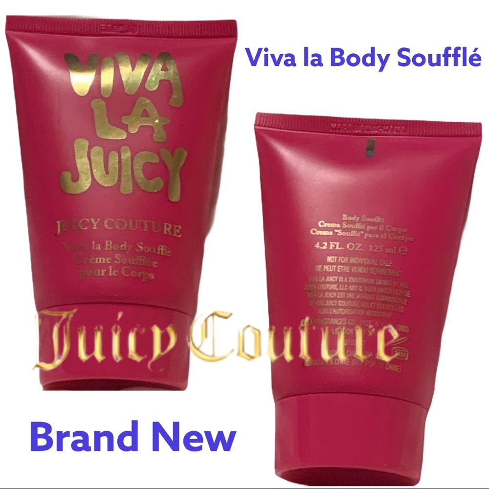 Body Lotion🌸JUICY COUTURE🌸Viva la Juicy Body Soufflé  NWOT Sealed 4.2 fl.oz.